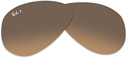 Ray Ban Original AVIATOR LARGE METAL RB3025 Replacement Lenses  BUNDLE with ACCESSORY EYEWEAR KIT