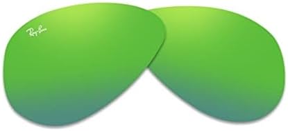 Ray Ban Original AVIATOR LARGE METAL RB3025 Replacement Lenses  BUNDLE with ACCESSORY EYEWEAR KIT