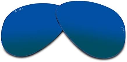 Ray Ban Original AVIATOR LARGE METAL RB3025 Replacement Lenses  BUNDLE with ACCESSORY EYEWEAR KIT