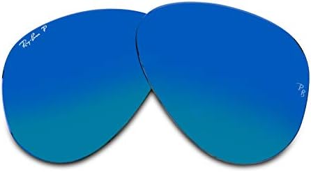 Ray Ban Original AVIATOR LARGE METAL RB3025 Replacement Lenses  BUNDLE with ACCESSORY EYEWEAR KIT