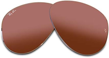Ray Ban Original AVIATOR LARGE METAL RB3025 Replacement Lenses  BUNDLE with ACCESSORY EYEWEAR KIT