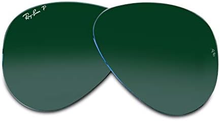 Ray Ban Original AVIATOR LARGE METAL RB3025 Replacement Lenses  BUNDLE with ACCESSORY EYEWEAR KIT