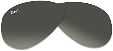 Ray Ban Original AVIATOR LARGE METAL RB3025 Replacement Lenses  BUNDLE with ACCESSORY EYEWEAR KIT