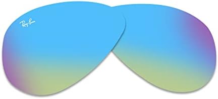 Ray Ban Original AVIATOR LARGE METAL RB3025 Replacement Lenses  BUNDLE with ACCESSORY EYEWEAR KIT