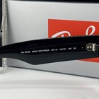 Ray Ban RB0840S 901/31 Mega Wayfarer Gloss Black 51mm Green G 15 Lens Sunglasses