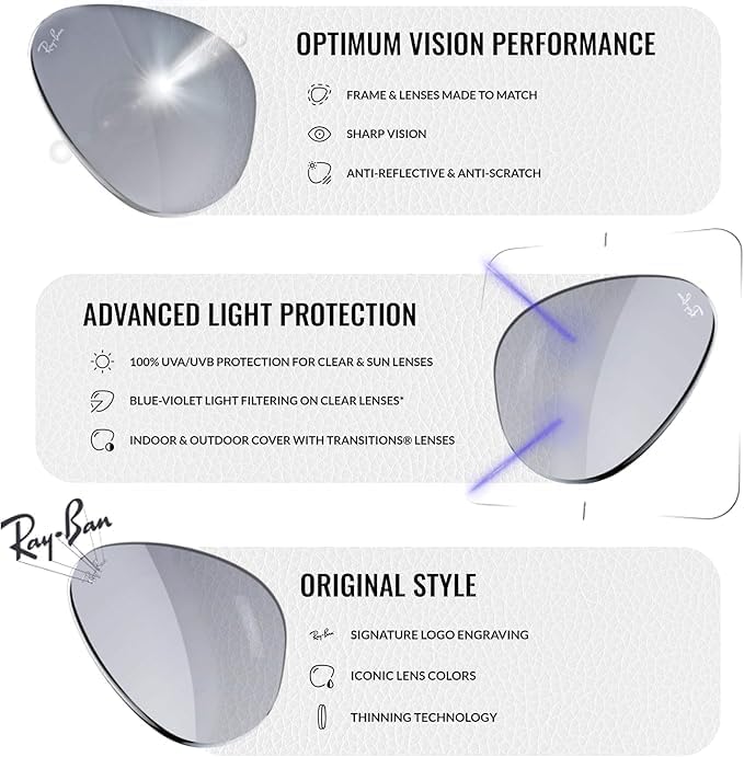 Ray Ban RB3588 Square Shaped Sunglasses for Men & Women with Official RAYBAN Eyewear Kit