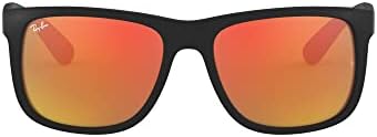 Ray Ban RB4165 Justin Rectangular Sunglasses