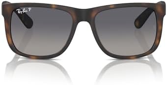 Ray Ban RB4165 Justin Rectangular Sunglasses