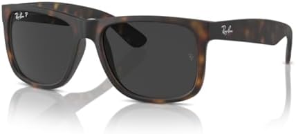 Ray Ban RB4165 Justin Rectangular Sunglasses