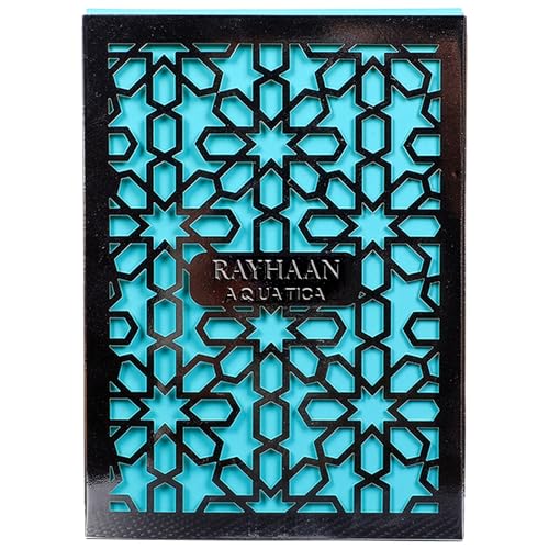 Rayhaan Aquatica   Fresh  Marine  Citrus  Clean   Eau de Parfum Long Lasting Fragrance for Men  3 4 Ounce / 100 ml