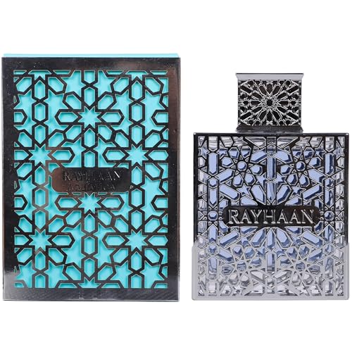 Rayhaan Aquatica   Fresh  Marine  Citrus  Clean   Eau de Parfum Long Lasting Fragrance for Men  3 4 Ounce / 100 ml