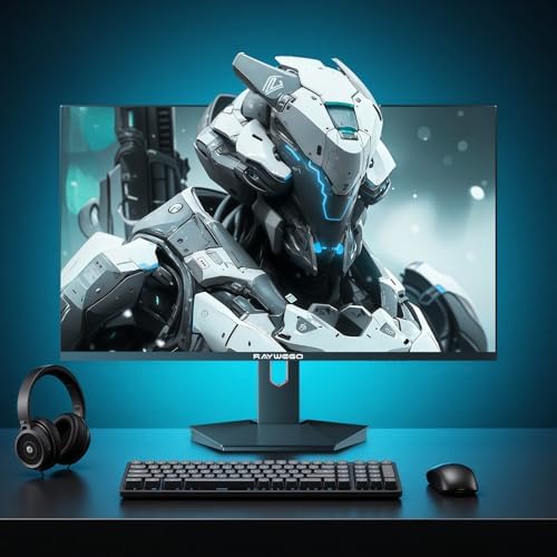 Raywego 27 inch 2K Gaming Monitor 180Hz  QHD 2560x1440 Computer Monitor  AMD FreeSync  HDMI 2 0 x2  DisplayPort  99  sRGB for Gamers