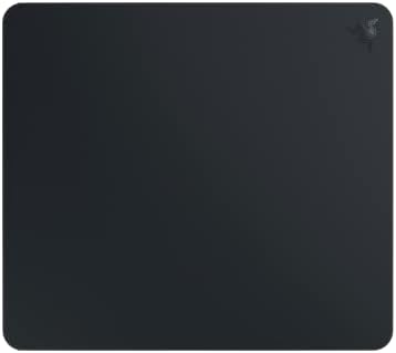 Razer Atlas Tempered Glass Gaming Mouse Mat  Ultra Smooth Micro Etched Surface   Dirt and Scratch Resistant   Anti Slip Base   Quiet Mouse Movements   Black