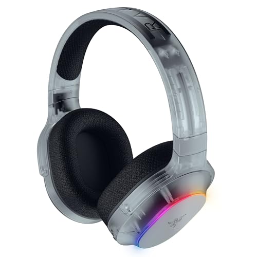 Razer Barracuda X Chroma Wireless Gaming Headset  2 4GHz Wireless & Bluetooth   Lightweight   Chroma RGB   40mm Drivers   Cardioid Mic   70 Hr Battery   for PC  Mac  PS5  Switch 2  Smartphone   White