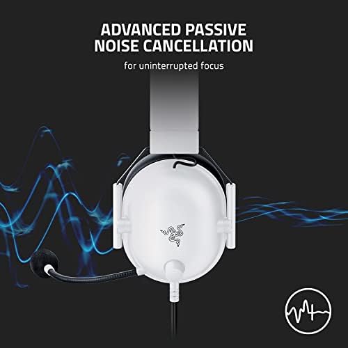 Razer BlackShark V2 X Gaming Headset  7 1 Surround Sound   50mm Drivers   Memory Foam Cushion   For PC  PS4  PS5  Switch   3 5mm Audio Jack   Black