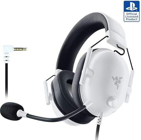 Razer BlackShark V2 X Gaming Headset  7 1 Surround Sound   50mm Drivers   Memory Foam Cushion   For PC  PS4  PS5  Switch   3 5mm Audio Jack   Black