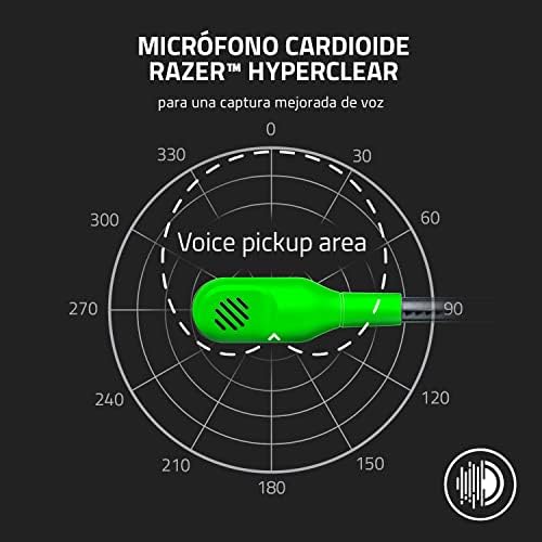 Razer BlackShark V2 X Gaming Headset  7 1 Surround Sound   50mm Drivers   Memory Foam Cushion   For PC  PS4  PS5  Switch   3 5mm Audio Jack   Black