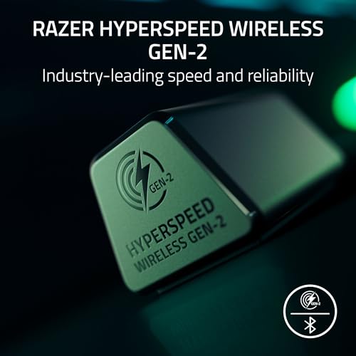 Razer BlackShark V3 Pro Wireless ANC Gaming Headset for Xbox: Full Band Mic - 50mm Drivers - 2.4 GHz, Bluetooth, USB, 3.5mm - Works with PC, Mac, PS5, Nintendo Switch - Long Battery Life - Black