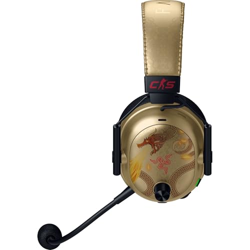 Razer BlackShark V3 Pro Wireless ANC Gaming Headset for PC  Full Band Mic   50mm Drivers   2 4 GHz  Bluetooth  USB  3 5mm   Works with Mac  PS5  Nintendo Switch  Smartphone   70 Hr Battery   Black