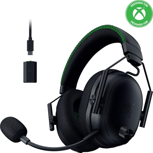 Razer BlackShark V3 Pro Wireless ANC Gaming Headset for PC  Full Band Mic   50mm Drivers   2 4 GHz  Bluetooth  USB  3 5mm   Works with Mac  PS5  Nintendo Switch  Smartphone   70 Hr Battery   Black