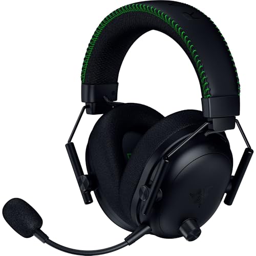Razer BlackShark V3 Pro Wireless ANC Gaming Headset for PC  Full Band Mic   50mm Drivers   2 4 GHz  Bluetooth  USB  3 5mm   Works with Mac  PS5  Nintendo Switch  Smartphone   70 Hr Battery   Black