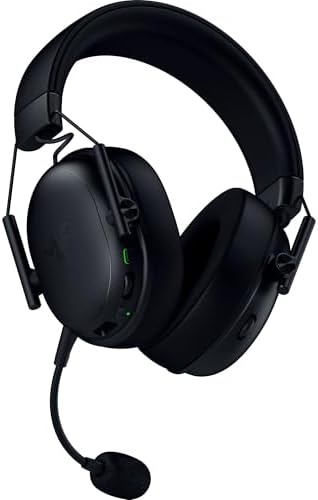 Auriculares para juegos Razer BlackShark V3 X HyperSpeed inalámbricos para PC: Controladores de 50mm - Micrófono cardioide - 2.4 GHz, Bluetooth, USB - Funciona con Mac, PS5, Nintendo Switch