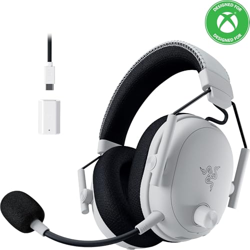 Razer BlackShark V3 Pro Wireless ANC Gaming Headset for PC  Full Band Mic   50mm Drivers   2 4 GHz  Bluetooth  USB  3 5mm   Works with Mac  PS5  Nintendo Switch  Smartphone   70 Hr Battery   Black