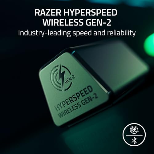 Razer BlackShark V3 Pro Wireless ANC Gaming Headset for PC  Full Band Mic   50mm Drivers   2 4 GHz  Bluetooth  USB  3 5mm   Works with Mac  PS5  Nintendo Switch  Smartphone   70 Hr Battery   Black