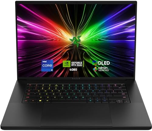 Razer Blade 16 Gaming Laptop  NVIDIA GeForce RTX 4090   Intel Core i9 14900HX 14th Gen CPU   16 OLED QHD  240Hz Display   32GB RAM   2TB SSD   Windows 11   Chroma RGB   Snap Tap