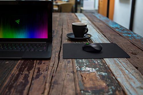 Razer Goliathus Speed  Small  Gaming Mousepad  Smooth Gaming Mat   Anti Slip Rubber Base   Portable Cloth Design   Anti Fraying Stitched Frame   Stealth