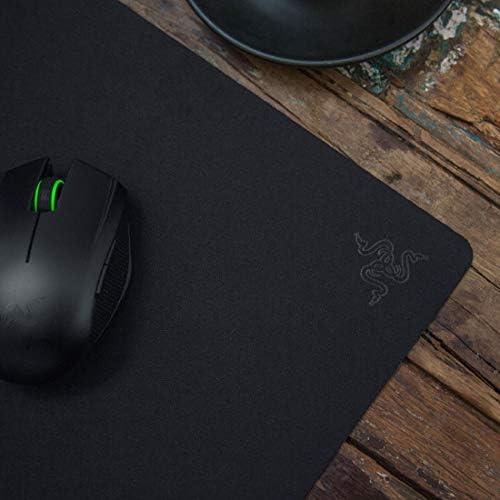 Razer Goliathus Speed  Small  Gaming Mousepad  Smooth Gaming Mat   Anti Slip Rubber Base   Portable Cloth Design   Anti Fraying Stitched Frame   Stealth
