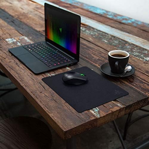 Razer Goliathus Speed  Small  Gaming Mousepad  Smooth Gaming Mat   Anti Slip Rubber Base   Portable Cloth Design   Anti Fraying Stitched Frame   Stealth