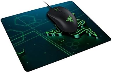Razer Goliathus Speed  Small  Gaming Mousepad  Smooth Gaming Mat   Anti Slip Rubber Base   Portable Cloth Design   Anti Fraying Stitched Frame   Stealth