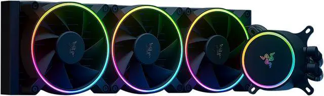Razer Hanbo Chroma RGB AIO Liquid Cooler 360MM  aRGB Pump Cap   Intel LGA 1851/1700/1200 & AMD AM4 & AM5 Compatible