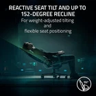Razer Iskur V2 Gaming Chair with Adaptive Lumbar Support   Dark Grey Fabric