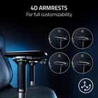 Razer Iskur V2 Gaming Chair with Adaptive Lumbar Support   Dark Grey Fabric