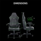 Razer Iskur V2 Gaming Chair with Adaptive Lumbar Support   Dark Grey Fabric