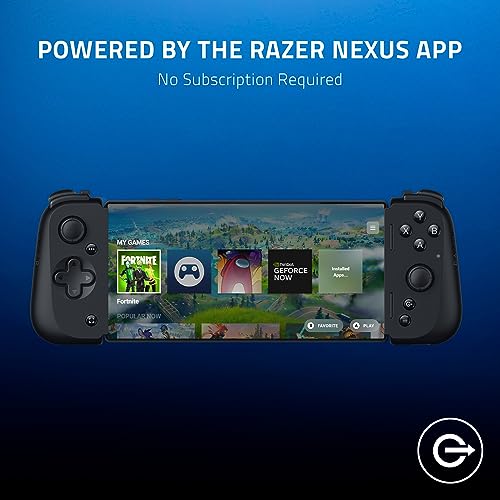 Razer Kishi V2 Mobile Gaming Controller for Android  Console Quality Controls   Universal Fit   Stream PC  Xbox  PlayStation  Touch Screen Android Games   Customizable Triggers   Ergonomic Design