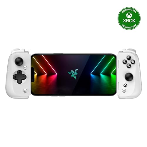 Razer Kishi V2 Mobile Gaming Controller for Android  Console Quality Controls   Universal Fit   Stream PC  Xbox  PlayStation  Touch Screen Android Games   Customizable Triggers   Ergonomic Design