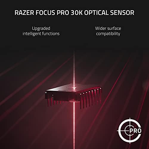 Razer Naga V2 HyperSpeed Wireless MMO Gaming Mouse  19 Programmable Buttons   HyperScroll Technology   Focus Pro 30K Optical Sensor   Mechanical Mouse Switches Gen 2   Up to 400 Hr Battery Life