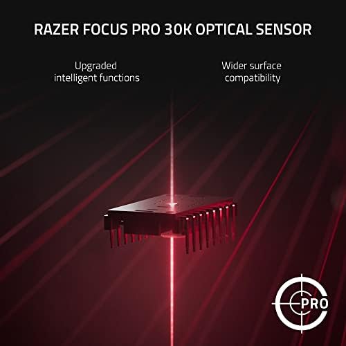 Razer Naga V2 Pro Wireless MMO Gaming Mouse  19 1 Programmable Buttons w/Swappable Side Plates   HyperScroll Pro Wheel   Focus Pro 30K Optical Sensor   Optical Mouse Switches Gen 3 300 Hr Battery