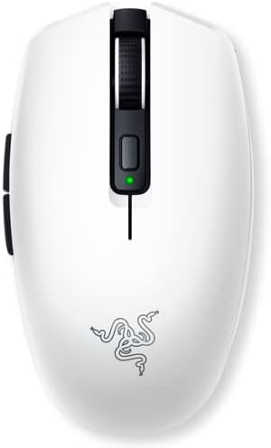 Razer Orochi V2 Wireless Gaming Mouse   Ultra Lightweight & Portable  Bluetooth & 2 4Ghz Wireless Connectivity  18K DPI  Up to 950hrs Battery Life  Compatible with PC & Mac   White