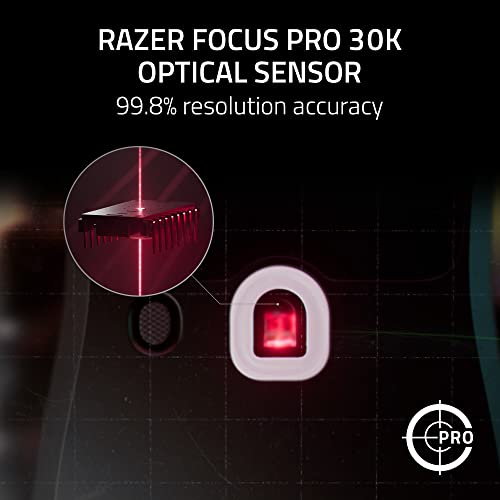 Razer Viper V2 Pro HyperSpeed Wireless Gaming Mouse  58g Ultra Lightweight   Optical Switches Gen 3 30K DPI Optical Sensor w/On Mouse Controls   90 Hour Battery   USB Type C Cable Included   Black