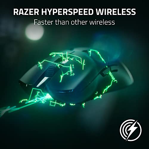 Razer Viper V2 Pro HyperSpeed Wireless Gaming Mouse  58g Ultra Lightweight   Optical Switches Gen 3 30K DPI Optical Sensor w/On Mouse Controls   90 Hour Battery   USB Type C Cable Included   Black