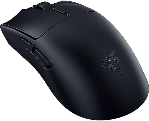 Razer Viper V3 HyperSpeed Wireless Esports Gaming Mouse  82g Lightweight   Up to 280 Hr Battery   30K DPI Optical Sensor   Gen 2 Mechanical Switches   8 Programmable Controls   Classic Black