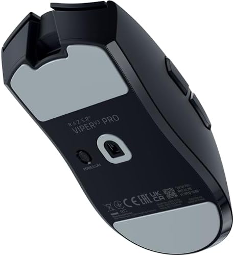 Razer Viper V3 Pro Wireless Esports Gaming Mouse  Symmetrical   54g Lightweight   8K Polling   35K DPI Optical Sensor   Gen3 Optical Switches   8 Programmable Buttons   95 Hr Battery   Black
