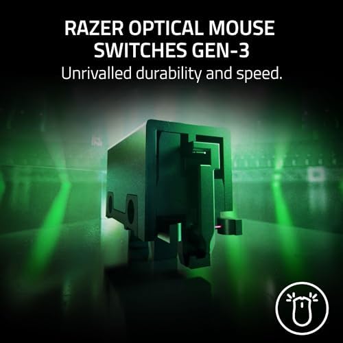 Razer Viper V3 Pro Wireless Esports Gaming Mouse  Symmetrical   54g Lightweight   8K Polling   35K DPI Optical Sensor   Gen3 Optical Switches   8 Programmable Buttons   95 Hr Battery   Black