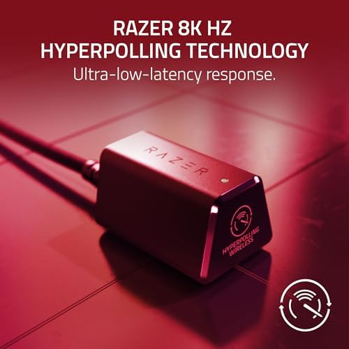 Razer Viper V3 Pro Wireless Esports Gaming Mouse  Symmetrical   54g Lightweight   8K Polling   35K Optical Sensor   Gen3 Optical Switches   8 Programmable Controls   95 Hr Battery   Sentinels Edition