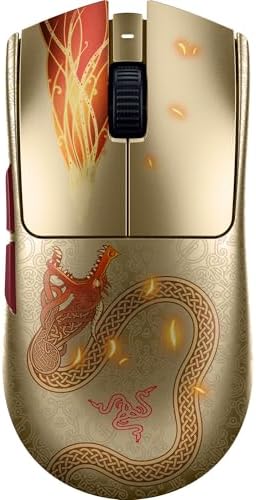 Razer Viper V3 Pro Wireless Esports Gaming Mouse  Symmetrical   54g Lightweight   8K Polling   35K DPI Optical Sensor   Gen3 Optical Switches   8 Programmable Buttons   95 Hr Battery   Black