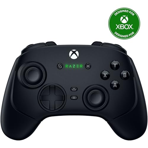 Razer Wolverine V3 Pro Wireless Gaming Controller: Licensed for Xbox Series X|S, Xbox One, Windows PC - 6 Remappable Buttons - Fast Triggers - Customizable Thumbsticks - Wired Tournament Mode - Black